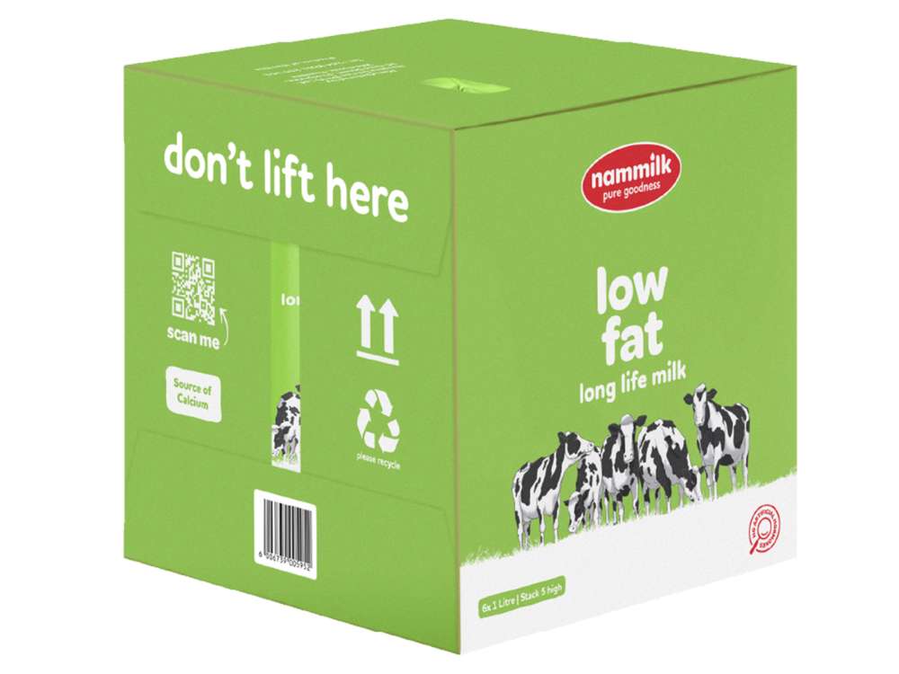 Farm fresh UHT milk 1 Litre 6 pack